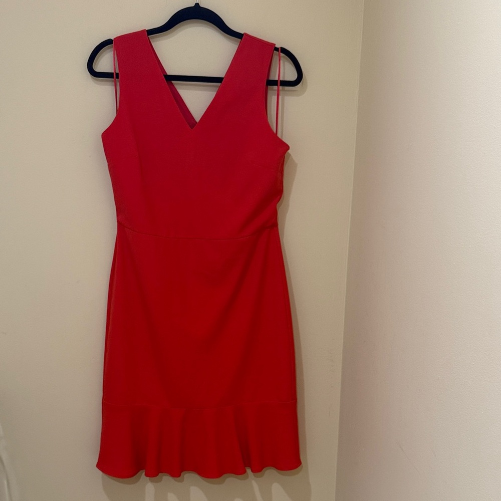 Banana Republic Red Midi Dress